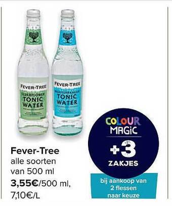 Carrefour Fever Tree aanbieding