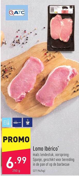 ALDI Lomo Ibérico aanbieding