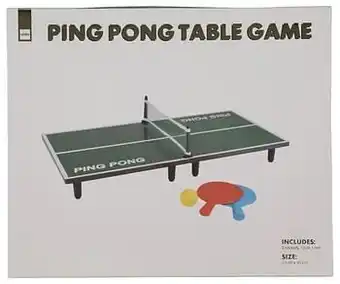 HEMA Tafeltennis Spel 60x30