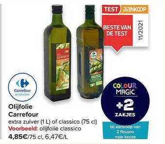 Carrefour Olijfolie aanbieding