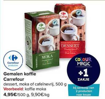Carrefour Gemalen Koffie aanbieding