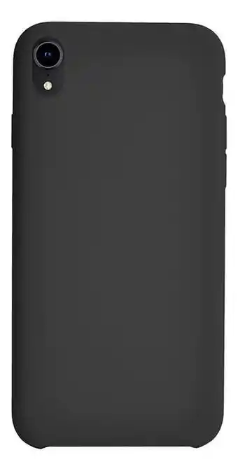 bigben cover Soft Touch iPhone Xr zwart