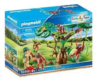 Dreamland PLAYMOBIL Family Fun 70345 Orang-Oetans in de boom aanbieding
