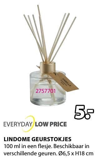 Jysk Lindome geurstokjes aanbieding