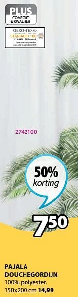 Jysk Pajala douchegordijn aanbieding