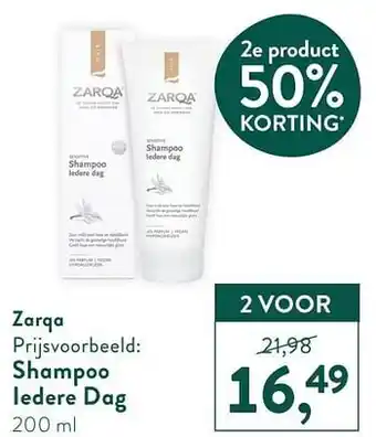 Holland & Barrett Shampoo iedere dag aanbieding