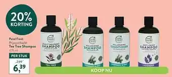 Holland & Barrett Tea tree shampoo aanbieding