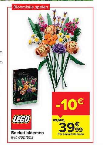 Carrefour Boeket Bloemen aanbieding