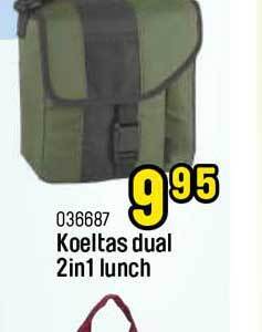 Happyland Koeltas Dual 2in1 Lunch aanbieding