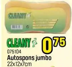 Happyland Autospons Jumbo aanbieding