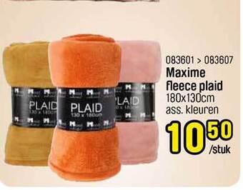 Happyland Maxime Fleece Plaid aanbieding