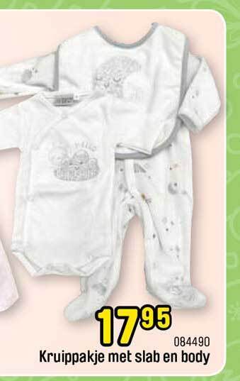 Happyland Kruippakje Met Slab En Body aanbieding
