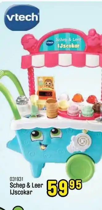 Happyland Vtech Schep & Leer Ijscokar aanbieding