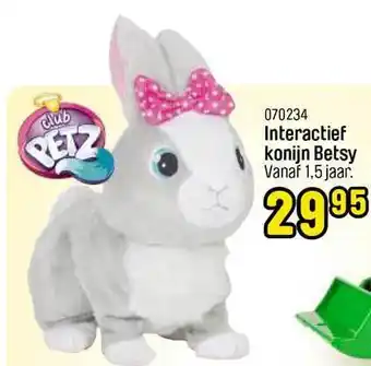 Happyland Interactief Konijn Betsy aanbieding