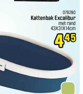 Happyland Kattenbak Excalibur aanbieding