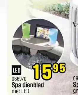 Happyland Spa Dienblad aanbieding