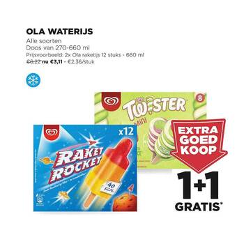 Jumbo Ola Waterijs aanbieding
