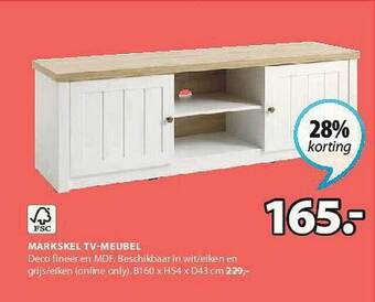 Jysk Markskel Tv Meubel aanbieding