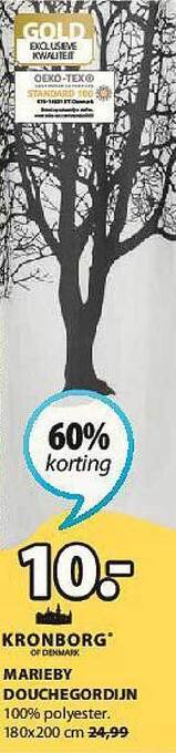 Jysk Marieby Douchegordijn aanbieding
