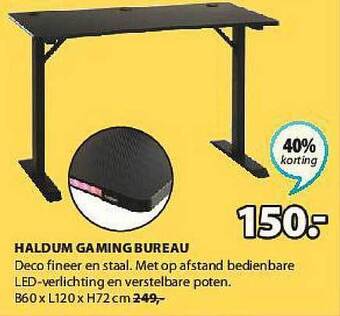 Jysk Haldum Gaming Bureau aanbieding