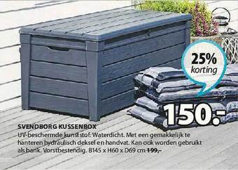 Jysk Svendborg Kussenbox aanbieding