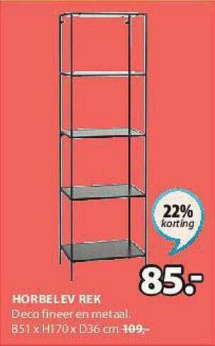 Jysk Horbelev Rek aanbieding