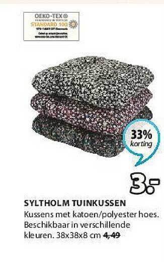 Jysk Syltholm Tuinkussen aanbieding