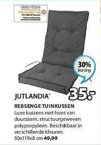 Jysk Rebsenge Tuinkussen aanbieding
