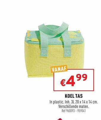 Trafic Koel Tas aanbieding