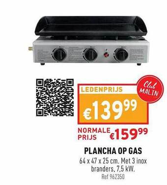 Trafic Plancha Op Gas aanbieding