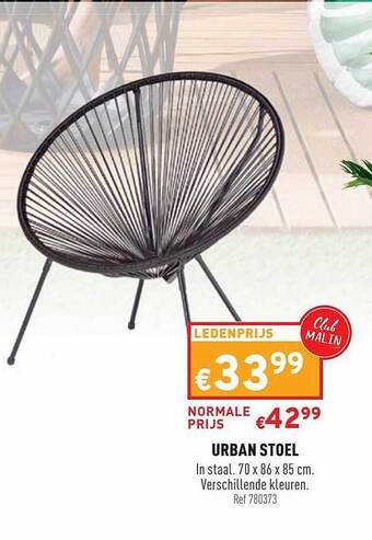 Trafic Urban Stoel aanbieding