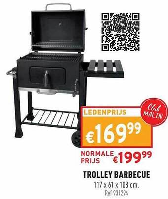 Trafic Trolley Barbecue aanbieding
