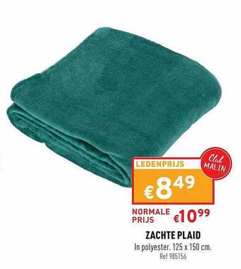 Trafic Zachte Plaid aanbieding
