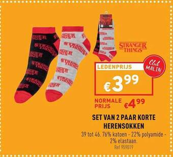 Trafic Herensokken aanbieding