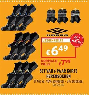 Trafic Herensokken aanbieding