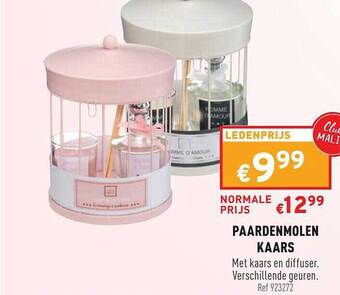 Trafic Paardenmolen Kaars aanbieding