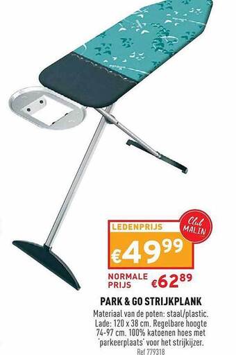 Park & Go Strijkplank