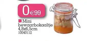 Yess Mini Bewaarbokaaltje aanbieding