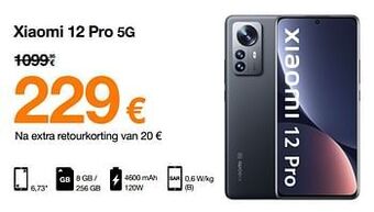 Orange Xiaomi 12 pro 5g aanbieding