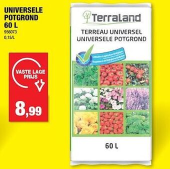 Hubo Universele potgrond aanbieding