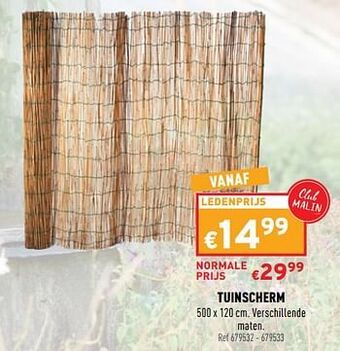 Trafic Tuinscherm aanbieding