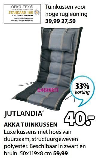 Jysk Akka tuinkussen aanbieding