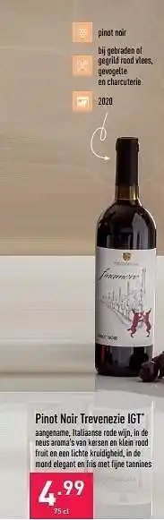 ALDI Pinot noir trevenezie igt aanbieding