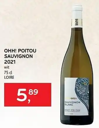 Alvo Ohh! poitou sauvignon 2021 wit aanbieding