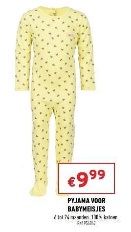 Trafic Pyjama voor babymeisjes aanbieding