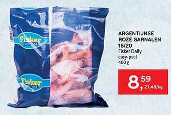 Alvo Argentijnse roze garnalen 16-20 fisker daily aanbieding