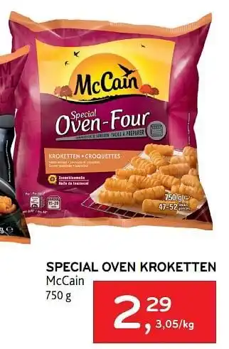 Special oven kroketten mccain