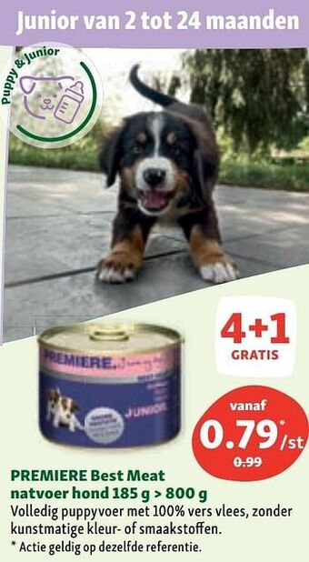 Maxi Zoo Premiere best meat natvoer hond aanbieding