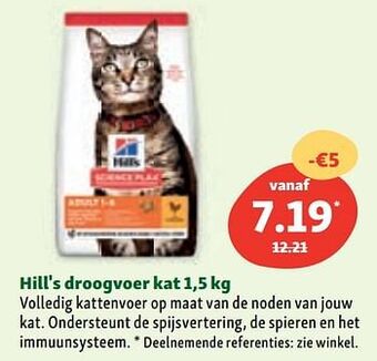 Maxi Zoo Hill`s droogvoer kat aanbieding