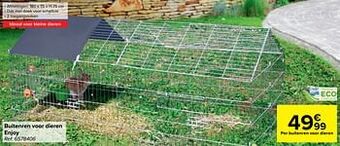 Carrefour Buitenren voor dieren enjoy aanbieding